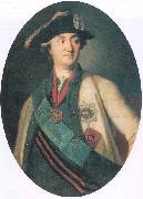 Carl Gustav Carus Portrait of Alexei Orlov oil painting